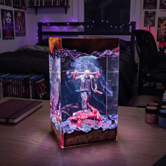 Jason Resin Lamp