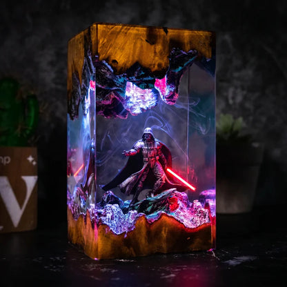 Dark Lord Resin Lamp