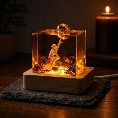 Fantasy Gollum Resin Lamp